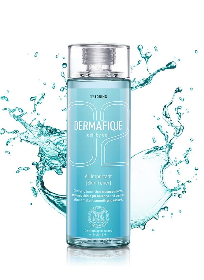 Dermafique All Important Skin Toner for All Skin Types