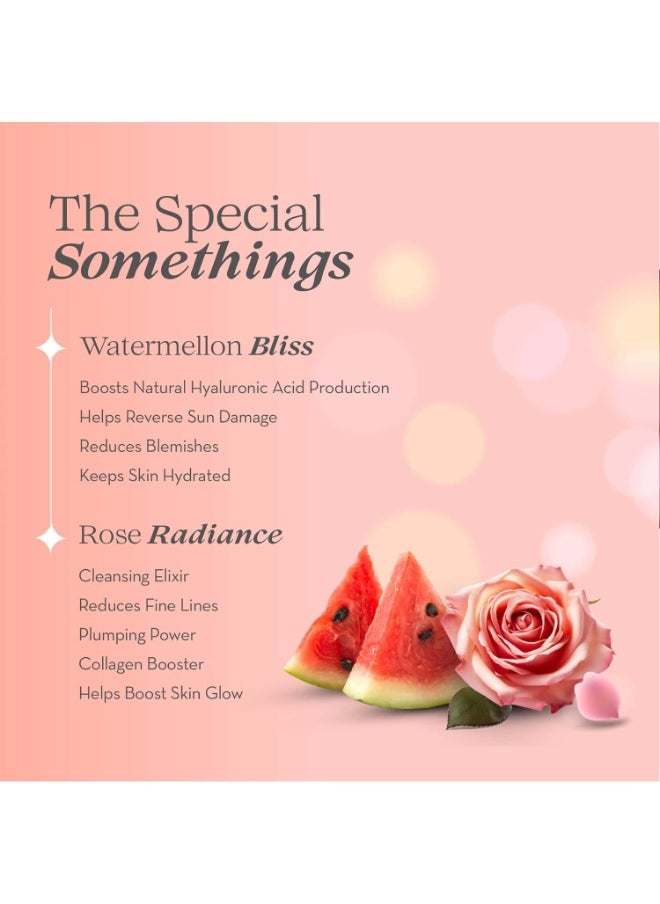 Water Alcohol Free Face Toner - 100ml | Helps In Tightens Pores, Hydrats Skin & pH Balanced | Enriched with Watermelon & Rose Extract Face Toner for Men & Women | All Skin Types