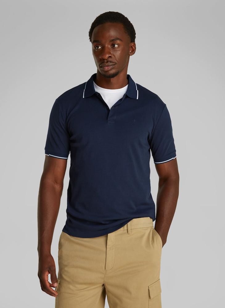 Liquid Touch Block Tipping Polo