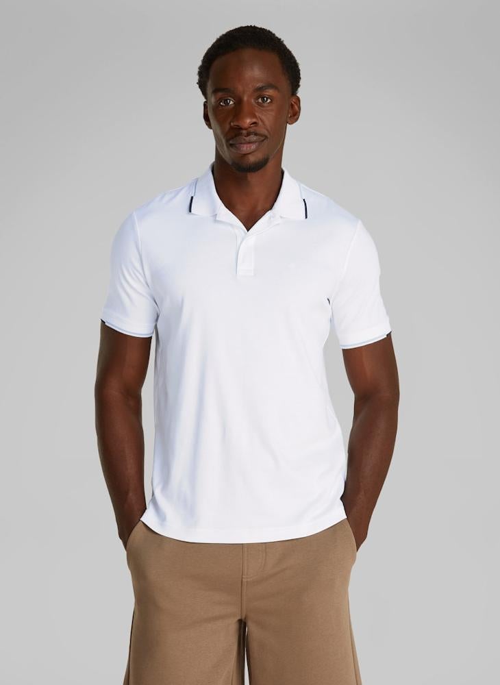 Liquid Touch Block Tipping Polo
