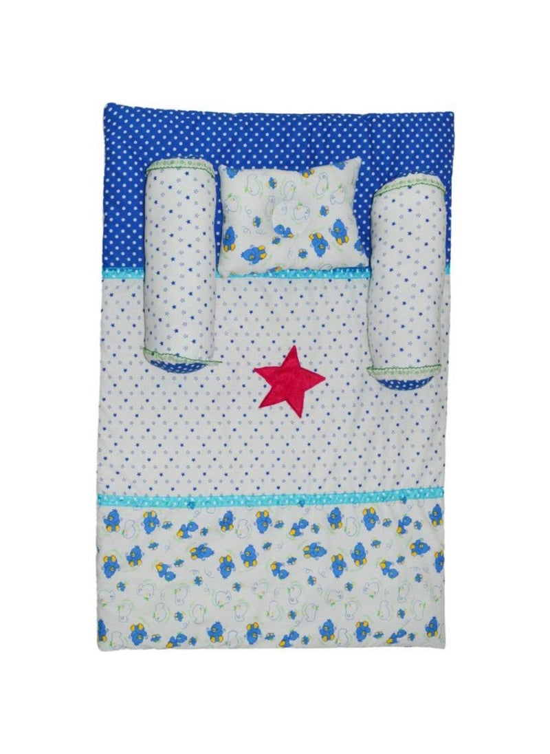 Creative Textiles Baby Boys and Baby Girls Soft Cotton Bedding Gift Set Multicolour Soft Cotton Material NestUltra Soft Cusioned