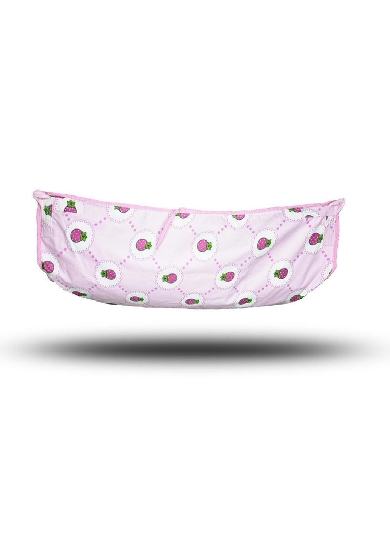 MYSACART Heavy Duty New Born Baby Cradle HammockKhoyuPalanaJhulaGhodiyuJoli with Soft Cotton Cloth Made of Mosquito Net Pack of 1