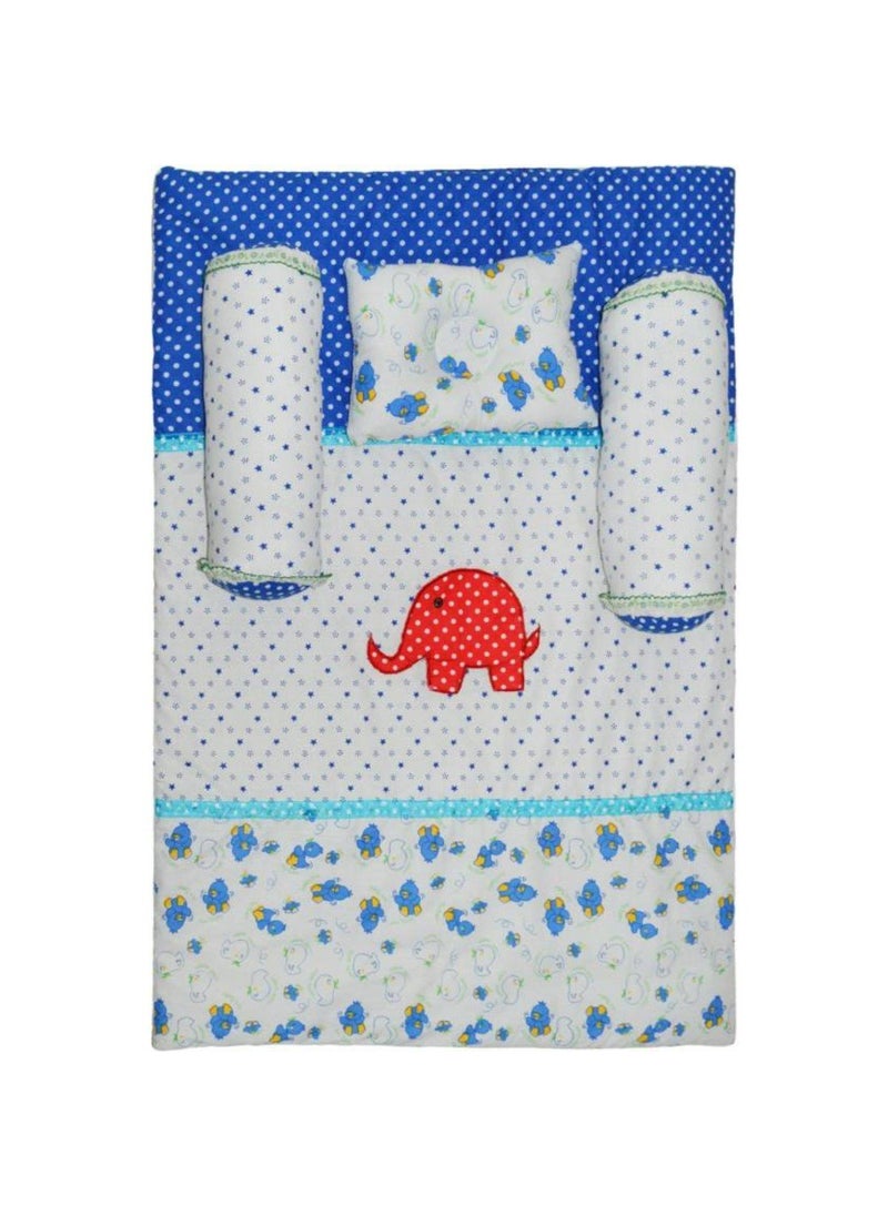 Creative Textiles Soft Cotton Bedding Set for Baby Boys and Baby Girls MulticolorSoft Cotton Material NestUltra Soft Cusioned