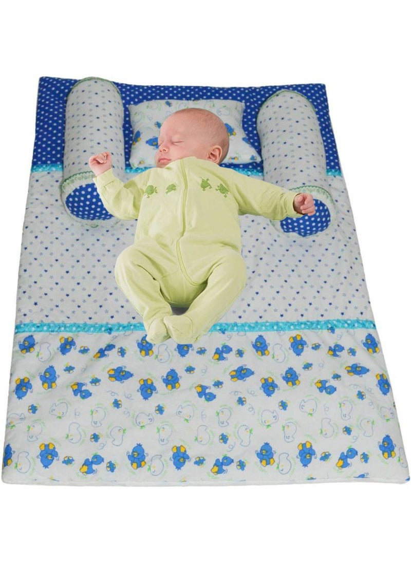 Creative Textiles Soft Cotton Bedding Set for Baby Boys and Baby Girls MulticolorSoft Cotton Material NestUltra Soft Cusioned