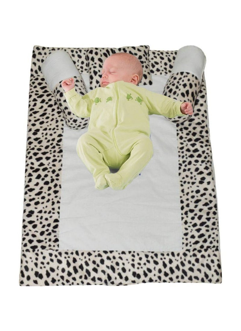 Creative Textiles Girls and Boys Cotton Foldable Baby Bedding Set for Size 70x100 cm Multicolour Soft Cotton Material NestUltra Soft Cusioned