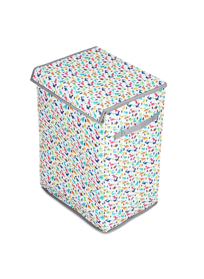 MOMMYBABYLUV Bags Stylish Foldable Laundry Bags with Handle for Everyday Chic Organization Laundry Basket DinosaurPrnt Pack of 1