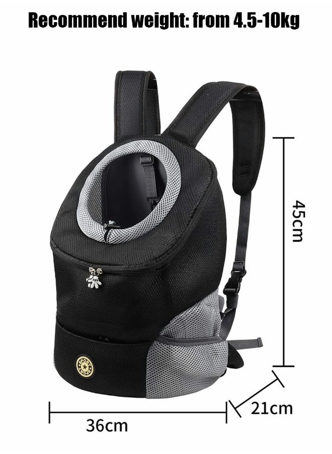Pet Carrier Backpack for Dogs & Cats, Breathable Double Shoulder Dog Pet Bags Backpack