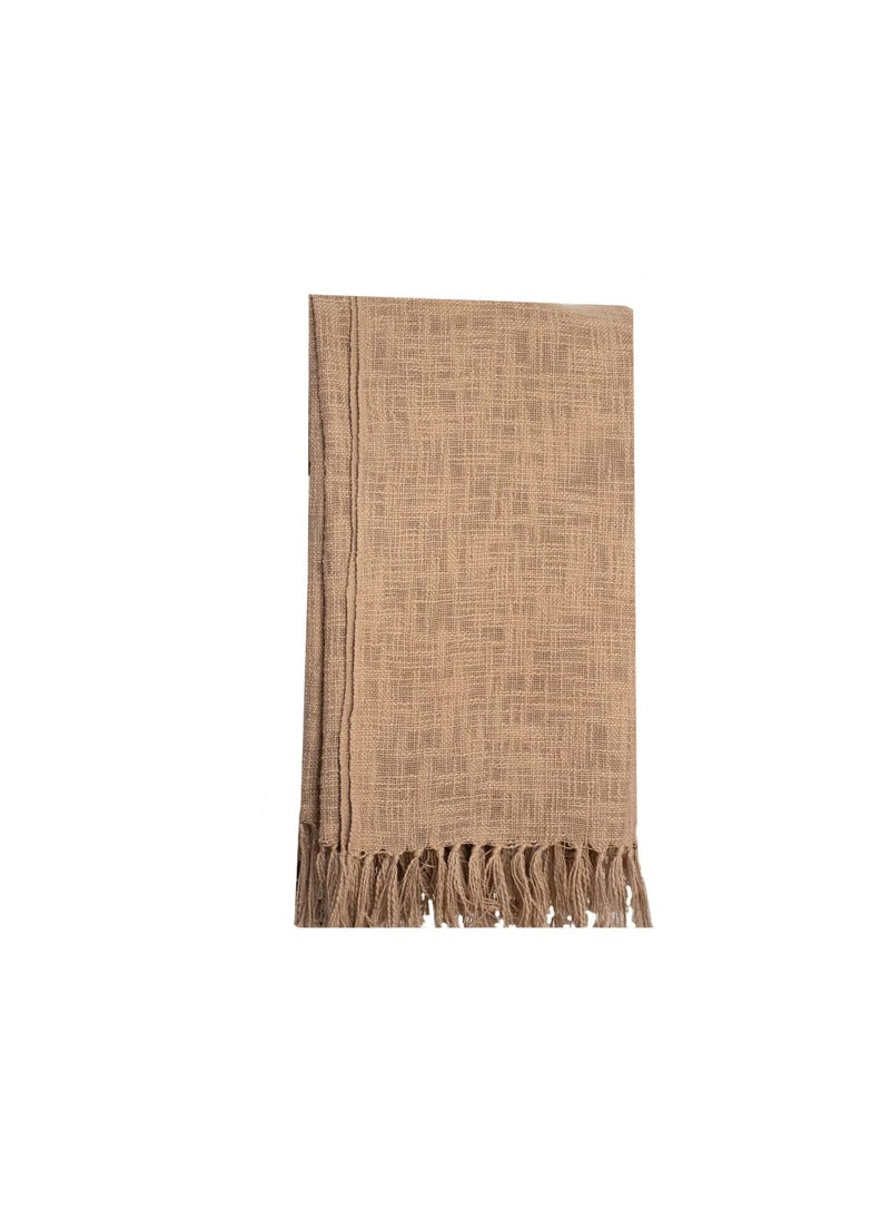 Hugs N Rugs Throw 100 Cotton ThrowThrow BlanketThrows for Sofa and Couch or Sofa ThrowBeach Throw