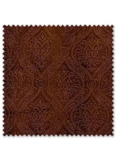 AMI CREATION Velvet Embossed Throw Soft Sofa ThrowThrow BlanketThrows for Sofa and Couch or Sofa Throw Cover for 3 Seater SofaCouch Size 140 x 170 Cm 55 66 Inch Brown