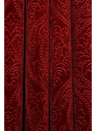 AMI CREATION Velvet Embossed Throw Soft Sofa ThrowThrow BlanketThrows for Sofa and Couch or Sofa Throw Cover for 3 Seater SofaCouch Size 140 x 170 Cm 55 66 Inch Maroon