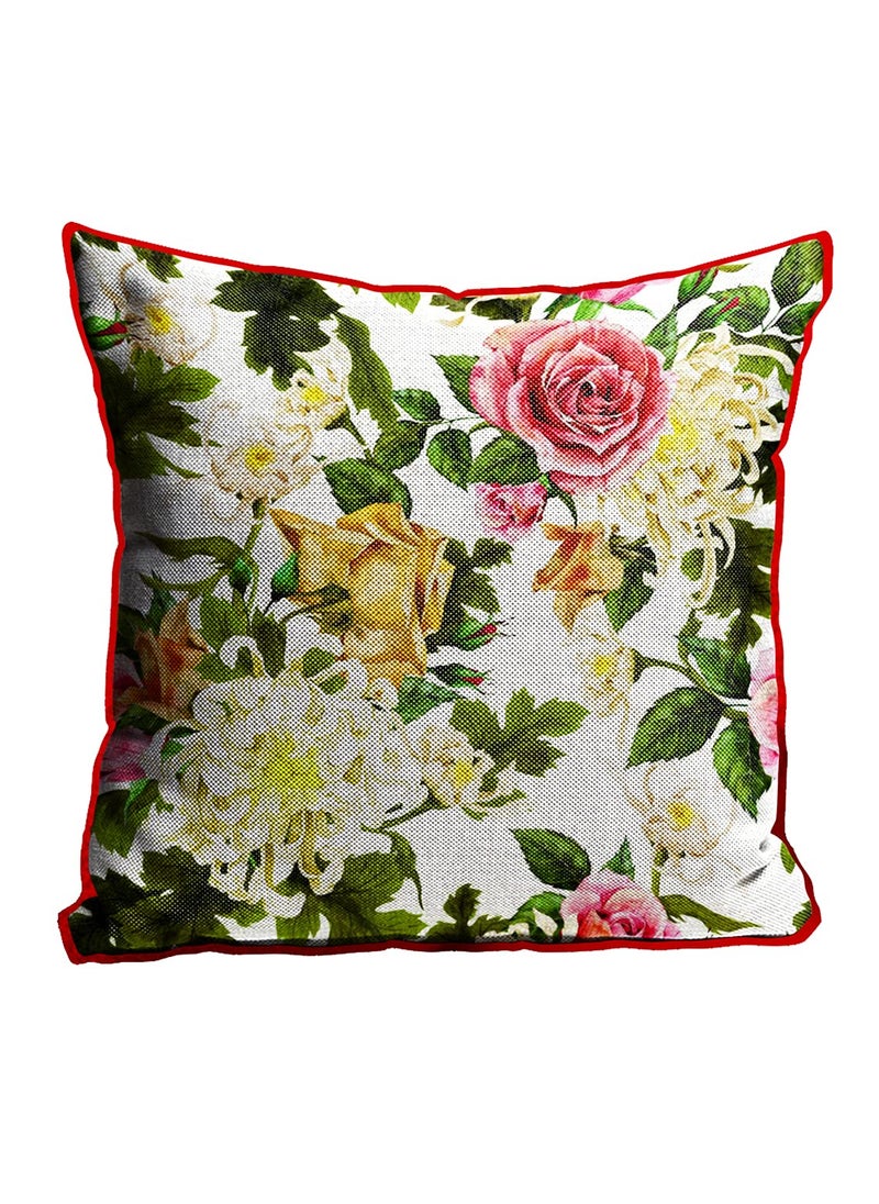 DREAMVIO Jute Exclusive Decorative ThrowPillow Covers Cushion Covers for Living Room Bed Room SofaChairs PackSet of 5 Multicolour Size 16 x 16 Inches