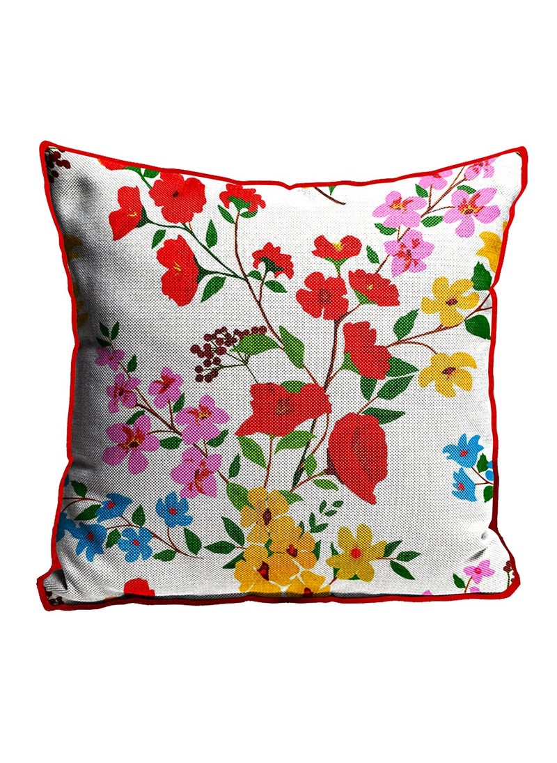DREAMVIO Jute Exclusive Decorative ThrowPillow Covers Cushion Covers for Living Room Bed Room SofaChairs PackSet of 5 Multicolour Size 12 x 12 Inches