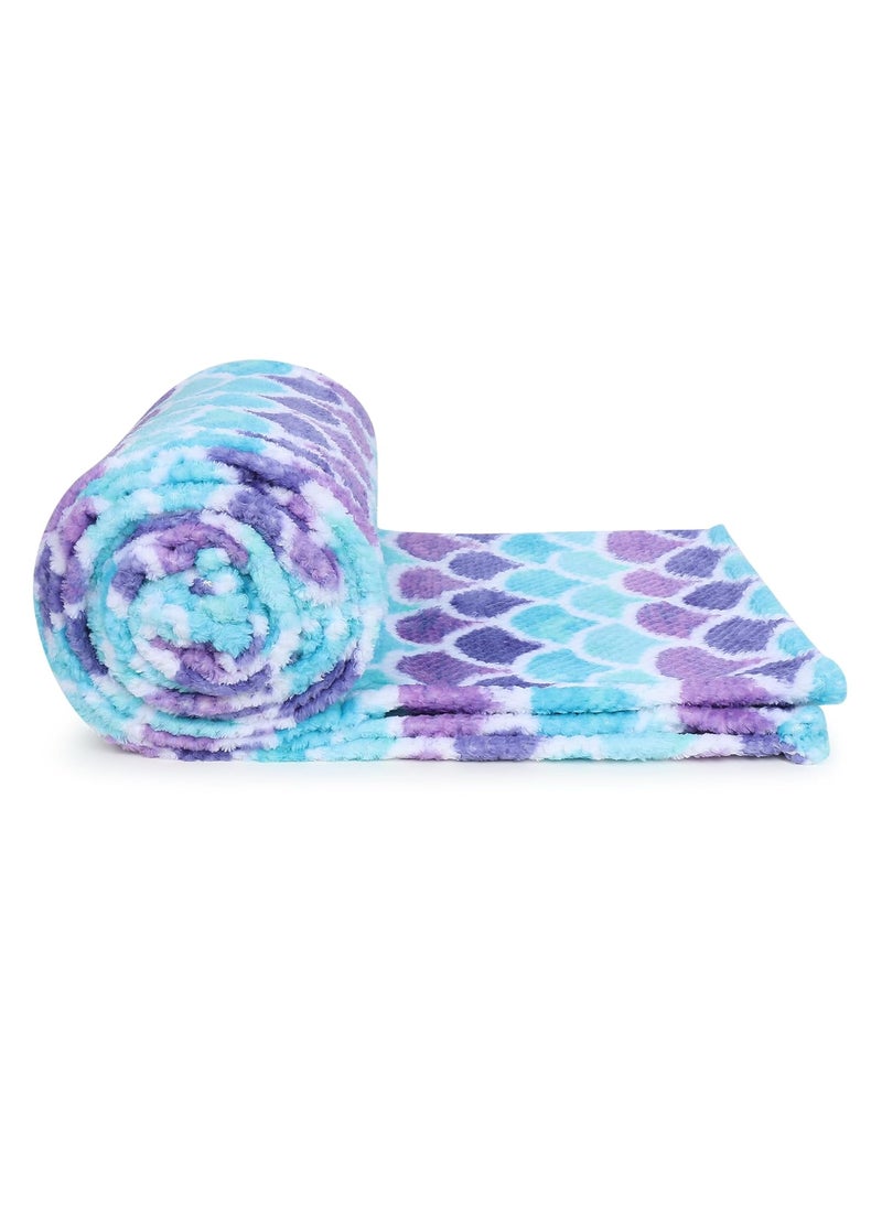 ARTMYSTERY Single AC Blanket Soft Lightweight Throw for Sofa Couch Travelling and Camping Perfect for Home Outdoor Use 120cm x 210cm