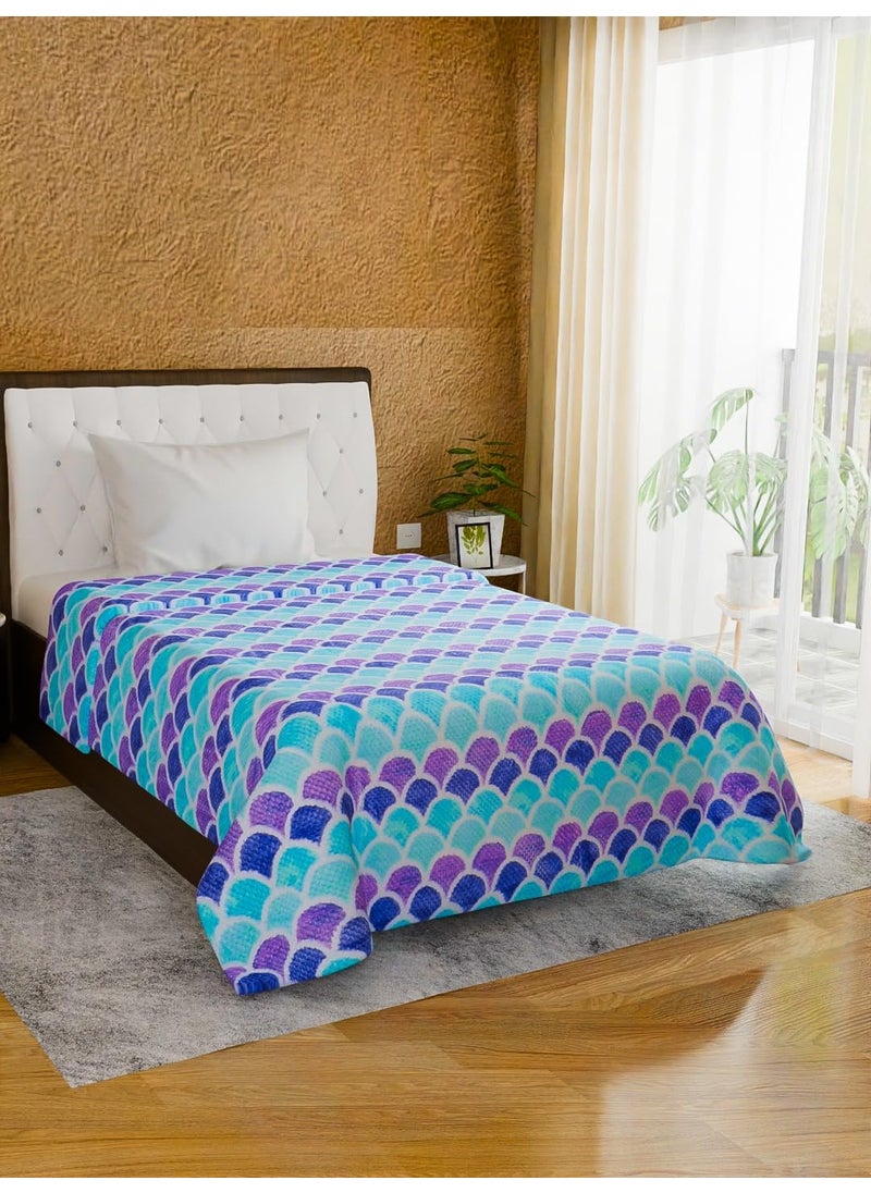 ARTMYSTERY Single AC Blanket Soft Lightweight Throw for Sofa Couch Travelling and Camping Perfect for Home Outdoor Use 120cm x 210cm