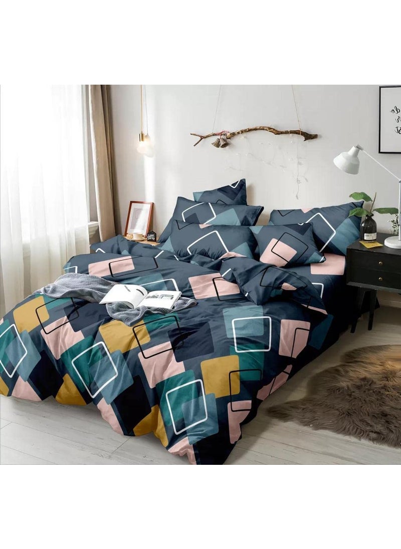 COZY FURNISH Super Soft Brushed Microfiber Cotton Double Bedsheet with 2 Pillow Covers90X100Inches Bedsheet with 17X27inches Pillow CoversBedsheet with Pillow Covers