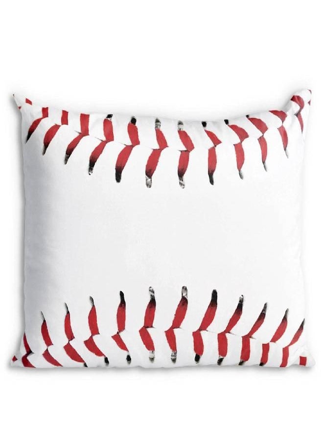 Baseball Stitches Pillowcase | Baseball Pillowcase Home Decor