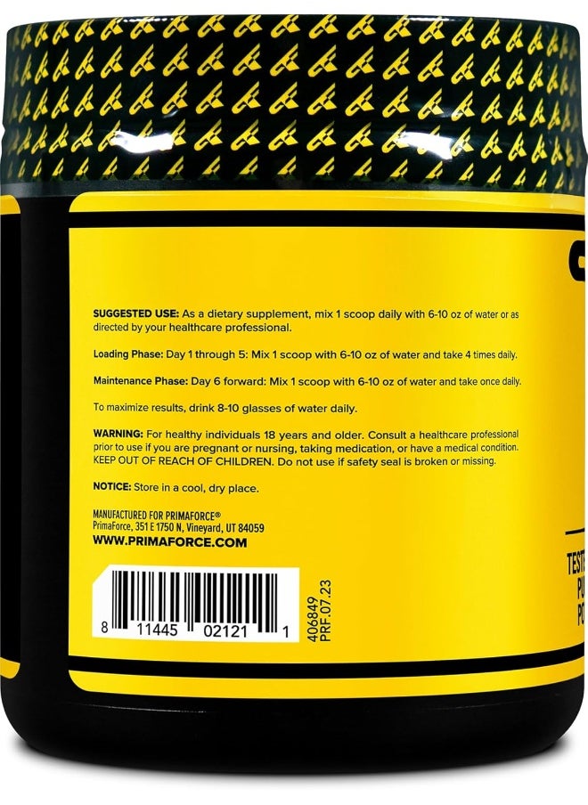 Primaforce Creatine Monohydrate Powder, 300 Grams - Micronized, Gluten Free, Non-GMO