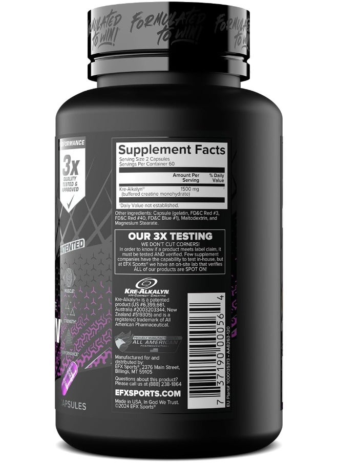 , Kre-Alkalyn Efx, 120 Capsules