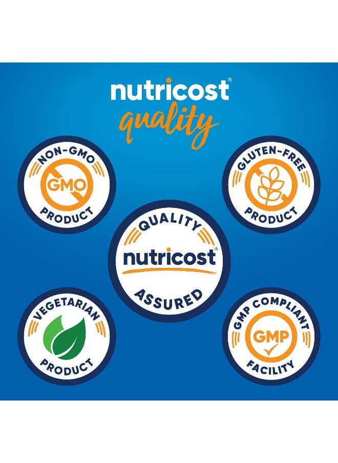 Nutricost BCAA + Hydration Powder (Green Apple) 30 Servings - Branched Chain Amino Acids with Hydration Complex - Gluten-Free, Non-GMO