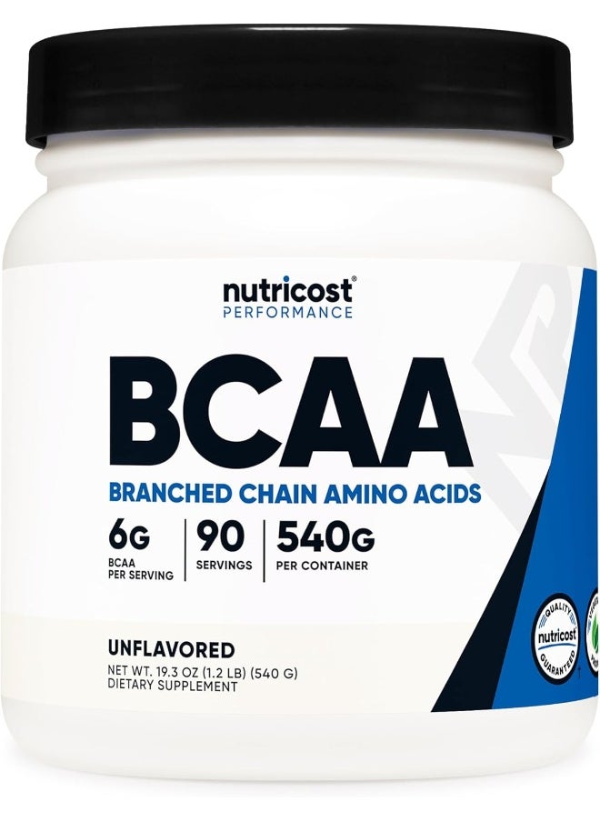 Bcaa Powder 2:1:1 (90 Servings, No Flavor Added) - Branched Chain Amino Acids