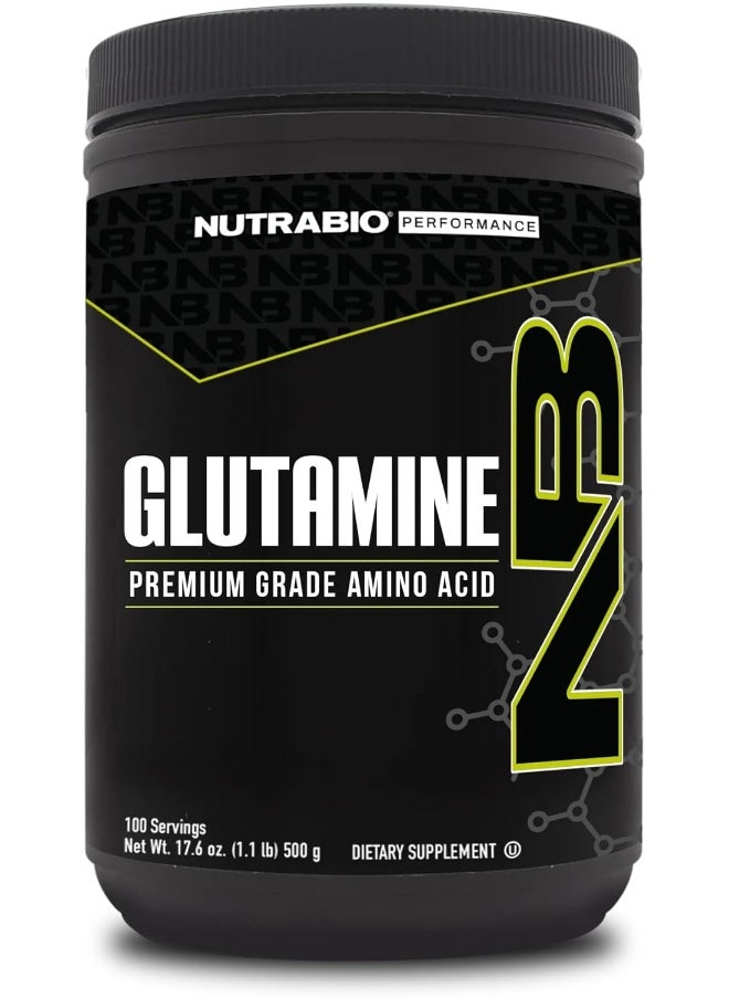 - Pure Glutamine Powder Raw Unflavored 1.1 Lb.