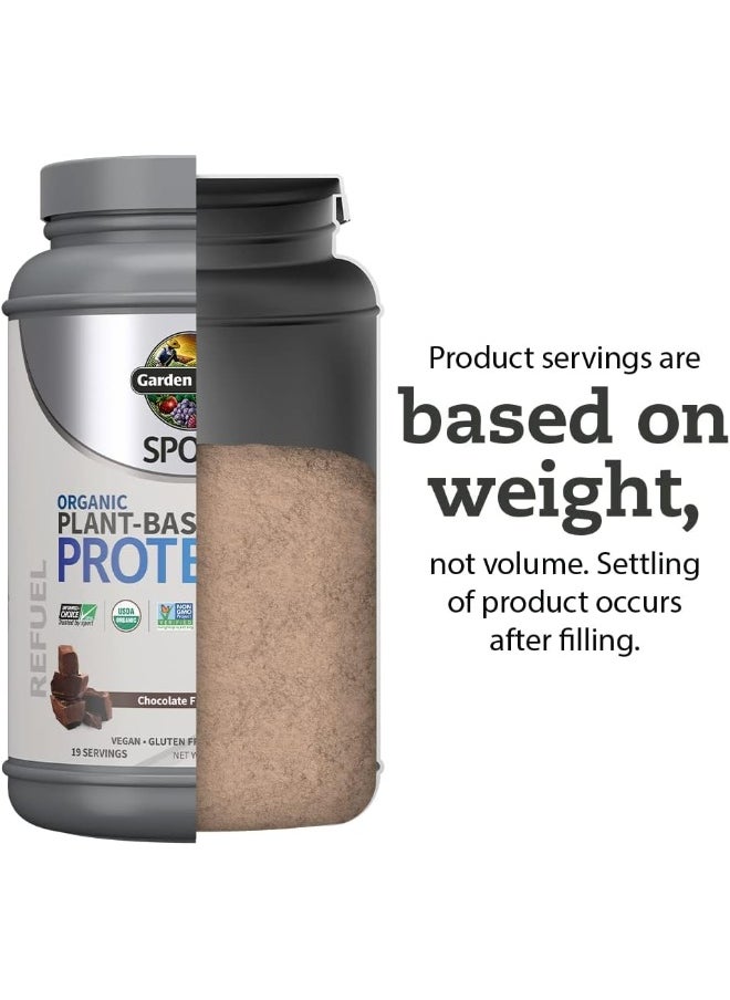 - Sport Organic Plant-Based Protein Chocolate 29.6 Oz.