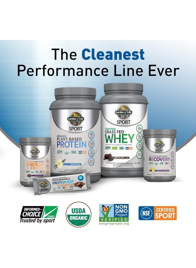 - Sport Organic Plant-Based Protein Chocolate 29.6 Oz.