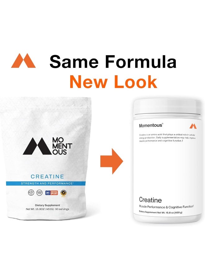 Creatine, Creapure Performance Creatine Monohydrate Powder (5 Grams Per Serving)