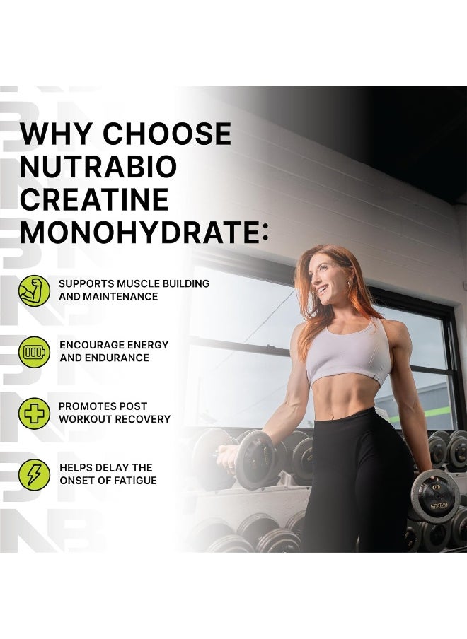 100% Pure Creatine Monohydrate (1000 Grammes) - Micronized, Unflavored, Hplc Tested