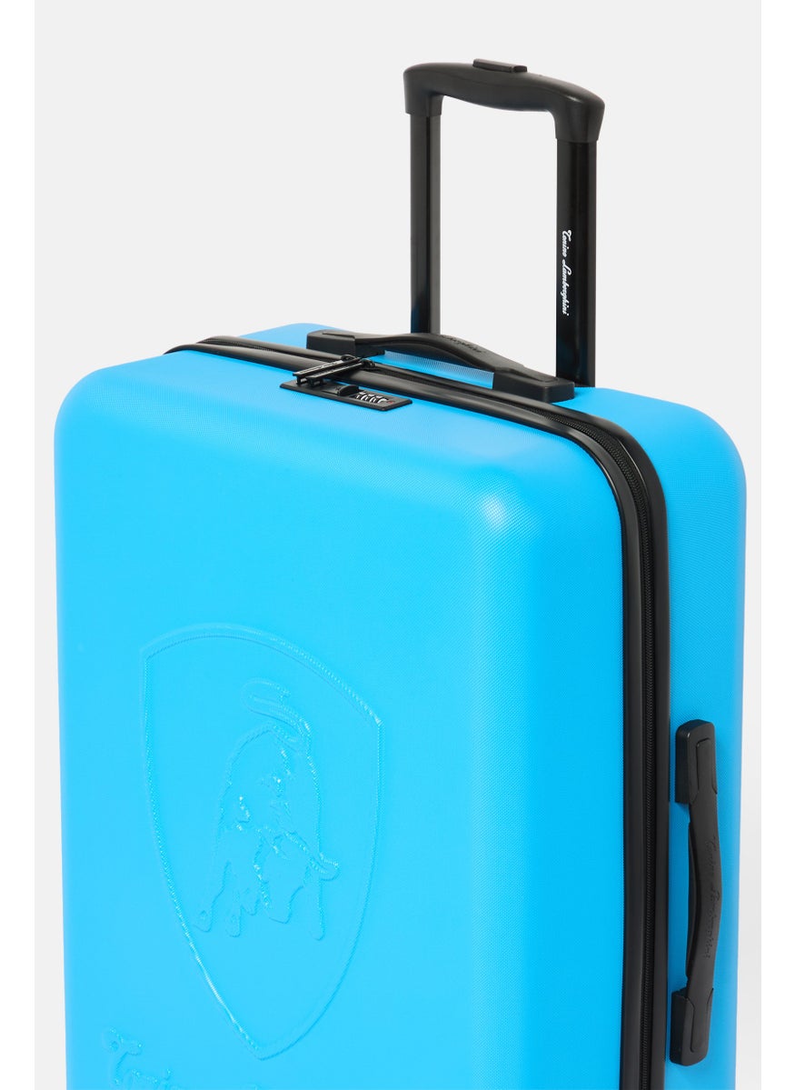 21,3 Inch Hardshell Brand Logo Cabin Spinner, Blue