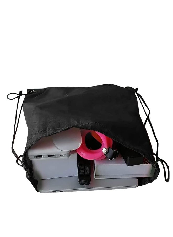 24 Pack Drawstring Bags, Cinch Bags for Gym, Beach, Hiking, and Kids' Parties, Fashionable Drawstring Backpack for Various Activities