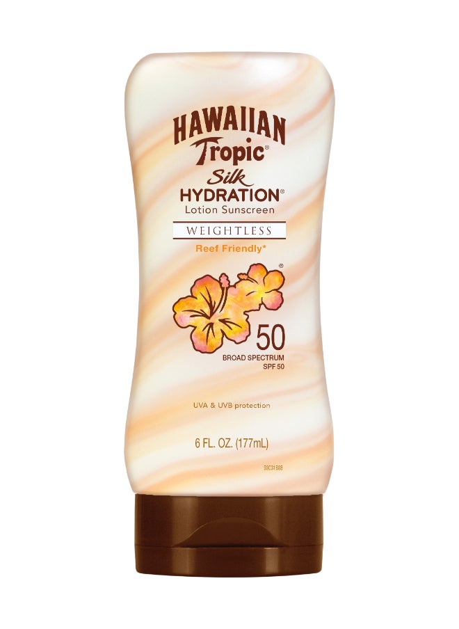 Silk Hydration Weightless Lotion Sunscreen SPF 50 (177ml)