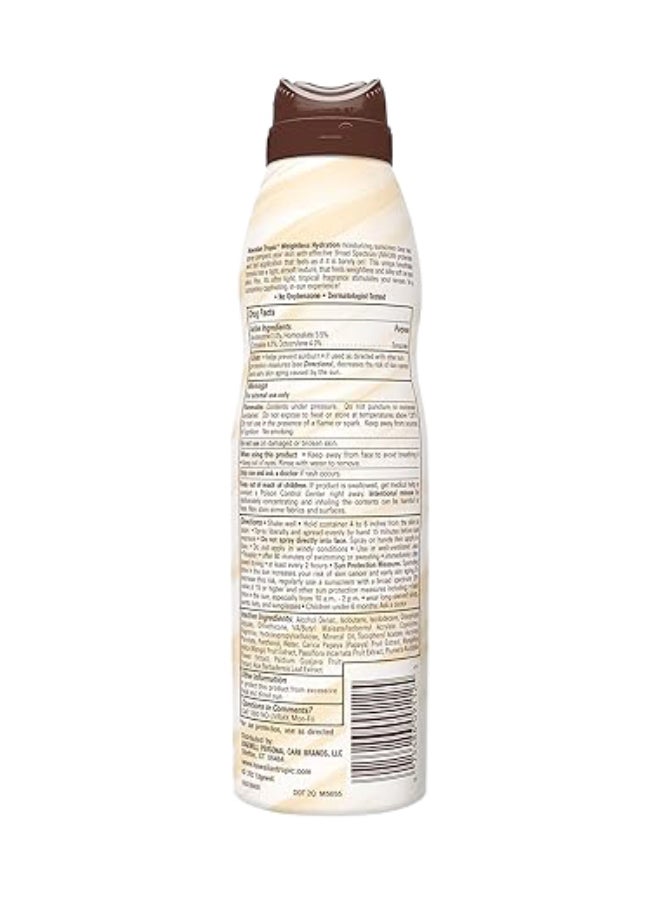 Silk Hydration Weightless Continous Spray Spf30