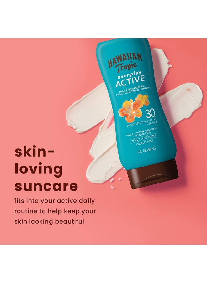 High Perfomance Sports Sunscreen Lotion Everyday Active - Cruetly free SPF 30 236ml