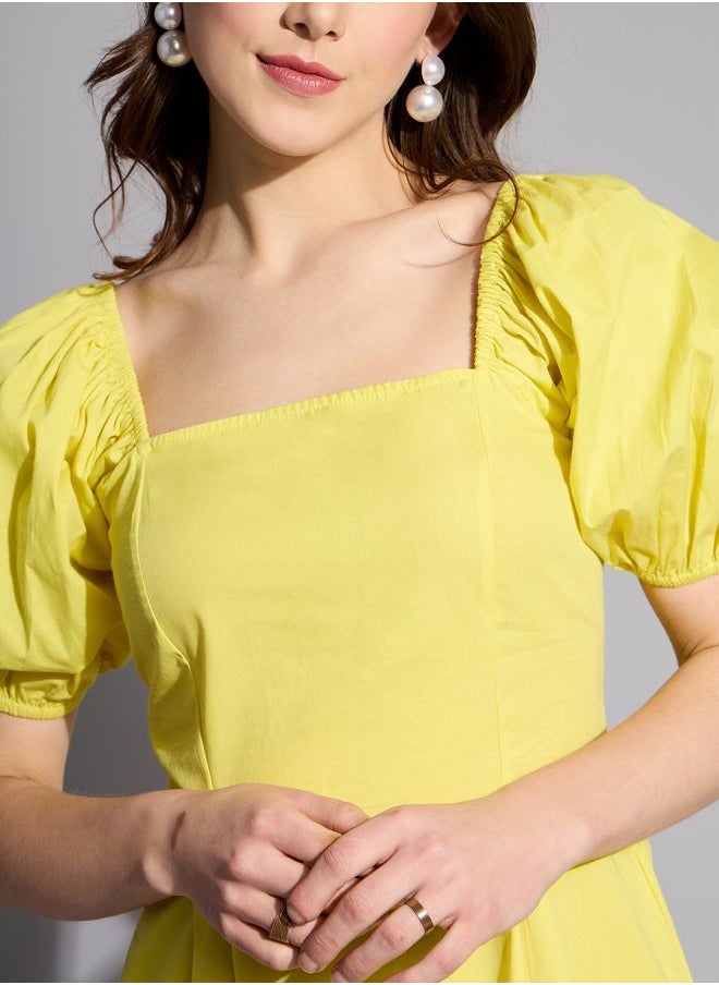 Women Regular Fit Casual Solid Shift Dress