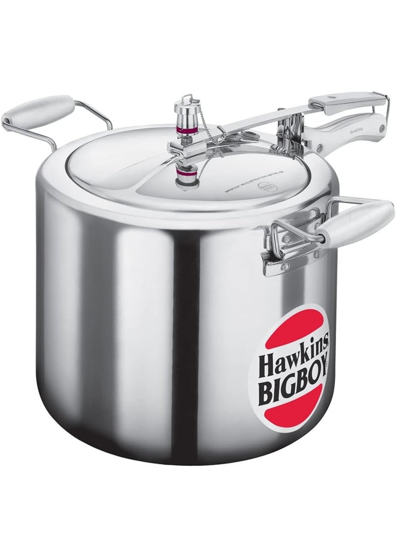 Bigboy Pressure Cooker, Silver, 18 Litres