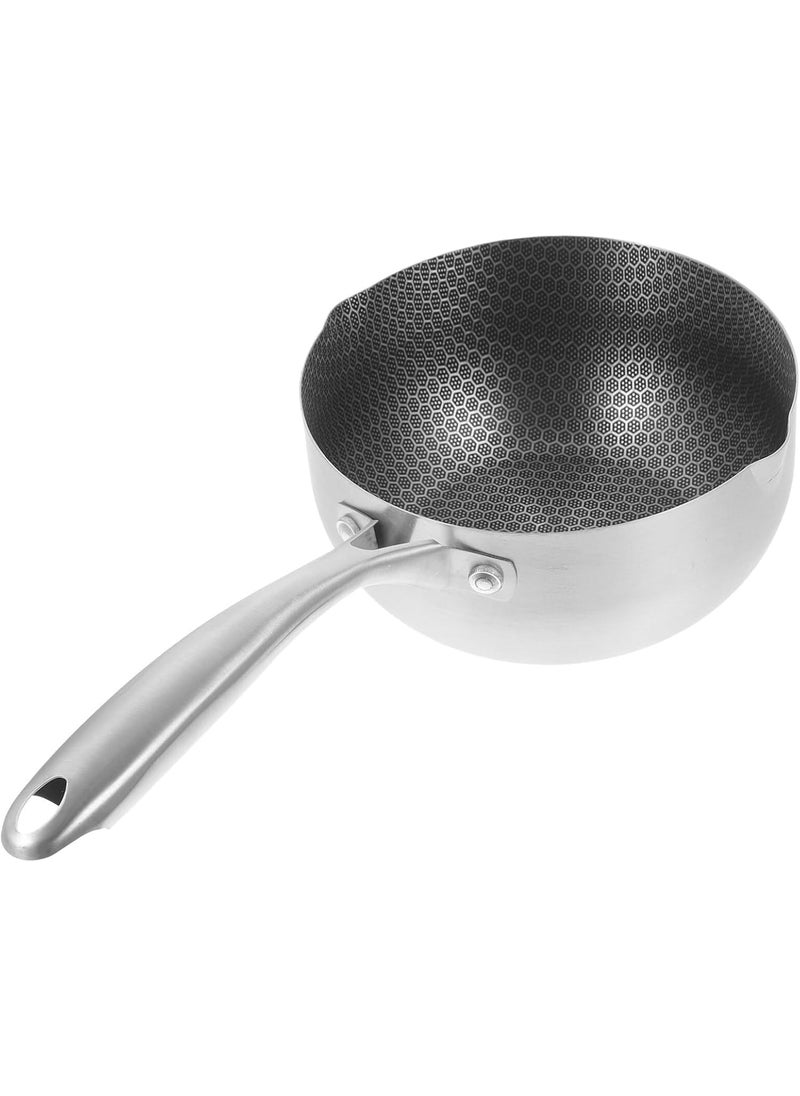 BHAJANSHREE 21 Stainless Steel Versatile Honeycomb Nonstick Deep Frying Snow Pan TeaSauce Egg Cooking pan Induction Base kadai EasyClean Design Steak HandleTriply Baking Pan Wok Hybrid Skillet