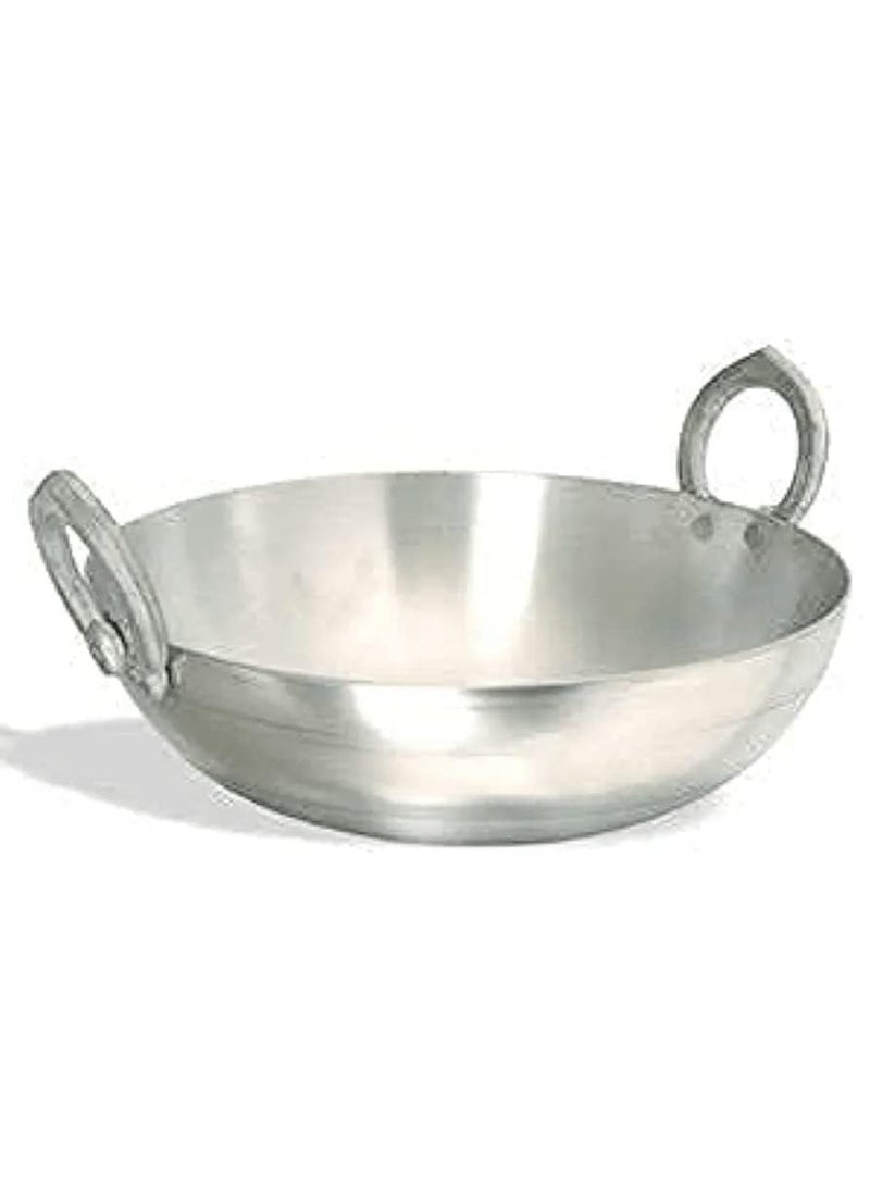 SHIFA CRAFT Aluminium kadhai Range of Aluminum Kadhai Deep Kadai Non Induction Kadai Non Stick Kadai Deep Cooking 3 Litter