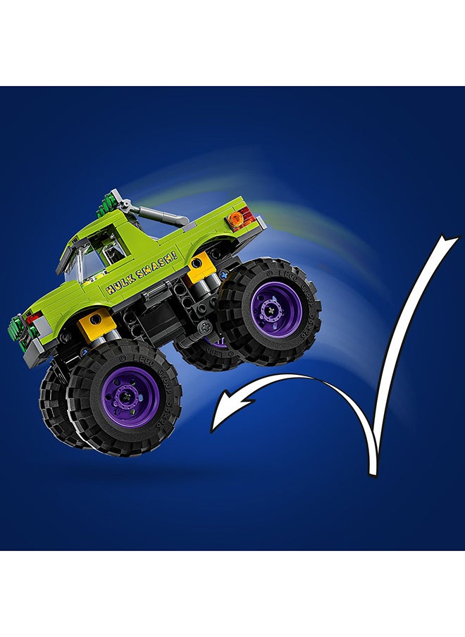 LEGO Marvel The Hulk Truck vs. Thanos - Super Hero Building Toy with a Monster Truck plus 2 Minifigures & Accessories incl. an Infinity Gauntlet - Collectible Set for 7+ Year Old Boys & Girls - 76312 (229 pieces)