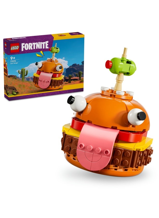 Fortnite Durrr Burger Set, Video Game Character Building Toy for 9 Plus Year Old Boys & Girls, Collectible Figure, Creative Birthday Gift for Kids, Teens and Gamers 77070 (193 pieces)