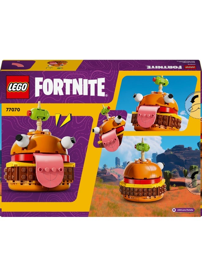 Fortnite Durrr Burger Set, Video Game Character Building Toy for 9 Plus Year Old Boys & Girls, Collectible Figure, Creative Birthday Gift for Kids, Teens and Gamers 77070 (193 pieces)