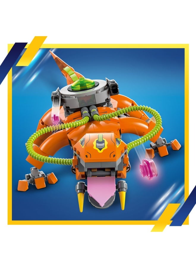Sonic the Hedgehog Super Shadow vs. Biolizard Set, Building Toy Includes 3 Video Game Characters and a Chaos Emerald, Gifts for Gamers, Boys and Girls aged 9 Plus 77003 (419 pieces)