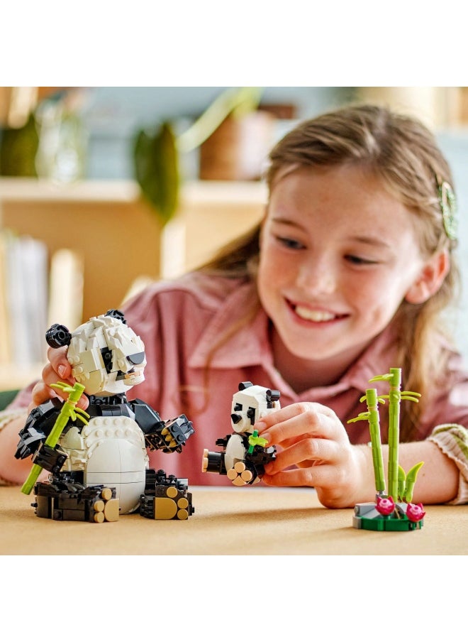 Creator 3in1 Wild Animals: Panda Family Toy Playset 31165 (626) Pieces