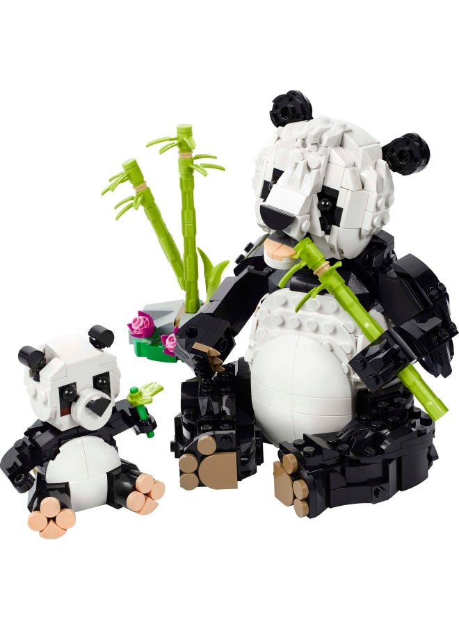 Creator 3in1 Wild Animals: Panda Family Toy Playset 31165 (626) Pieces