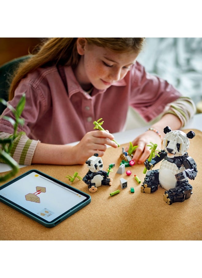 Creator 3in1 Wild Animals: Panda Family Toy Playset 31165 (626) Pieces