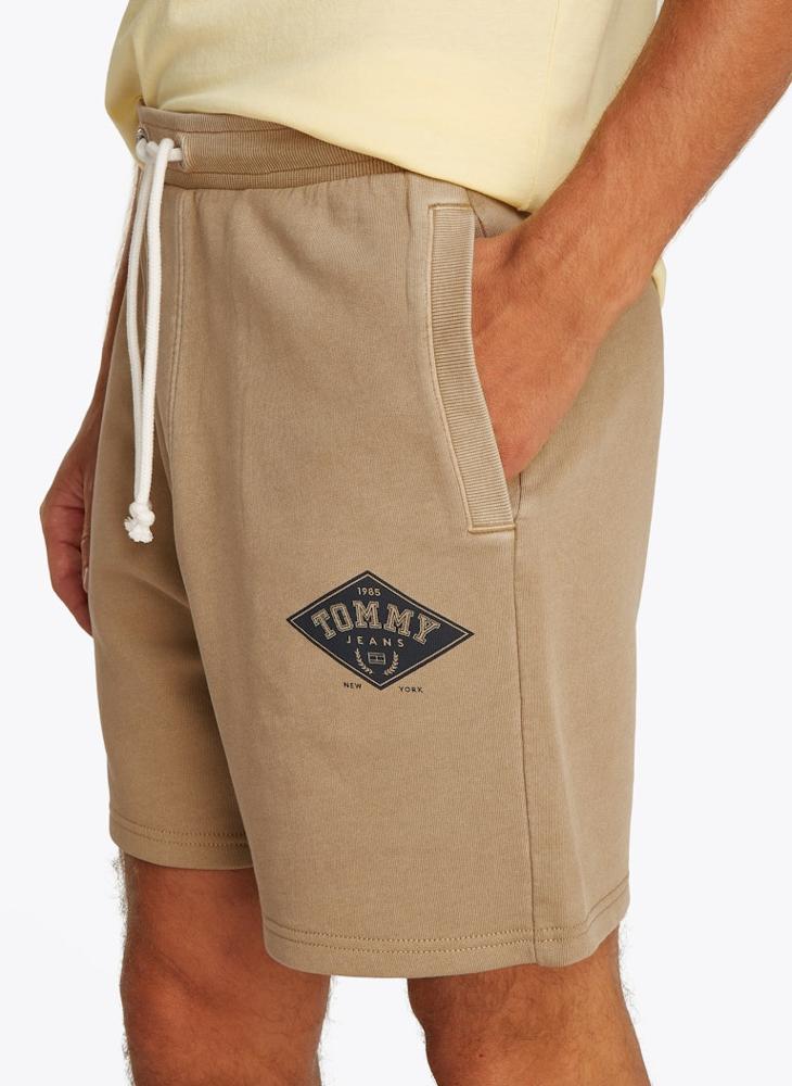 Regular Fit Varsity Graphics Shorts
