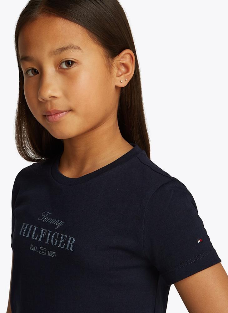 Kids Tommy Script Ss T-Shirt