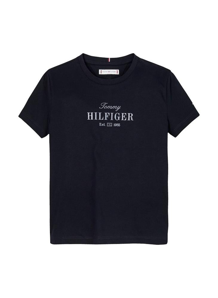 Kids Tommy Script Ss T-Shirt
