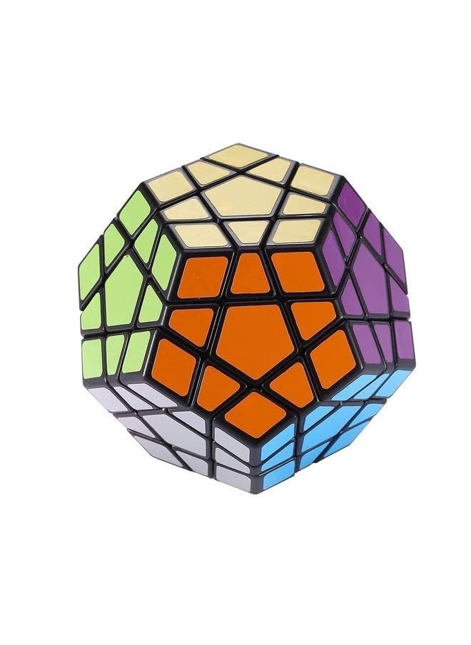 Twelve Faced Megaminx Cube Brain Teaser，Speed Cube Puzzle Toy