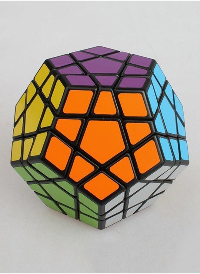 Twelve Faced Megaminx Cube Brain Teaser，Speed Cube Puzzle Toy